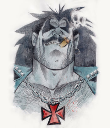 Image of Lobo Original Art