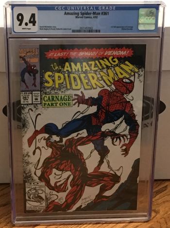 Image of Amazing Spider-Man #361 CGC 9.4