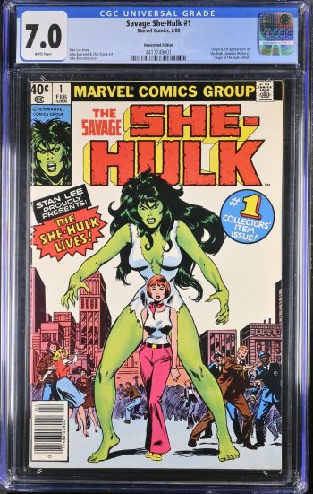 Image of Savage She-Hulk #1 CGC 7.0