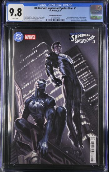Image of Superman/Spider-Man #1 CGC 9.8 Dell'Otto Variant