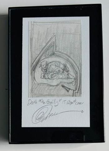 Image of Batman #15 Cover Preliminary Art by Greg Capullo