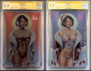 Image of POP KILL #1 SET CGC 9.9 SS SIGNED WILL JACK SEASONAL FLAVORS METAL /75 NOT 9.8