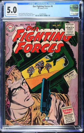 Image of Our Fighting Forces #6 | CGC 5.0 | Universal