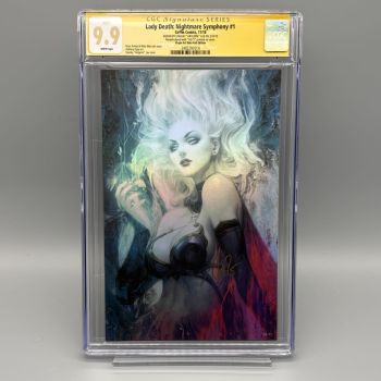 Image of Lady Death: Nightmare Symphony #1 CGC 9.9 Signed by Stanley "Artgerm" Lau