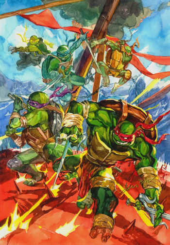 Image of Teenage Mutant Ninja Turtles #150 2024_IDW_Original Art