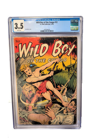 Image of Wild Boy of the Congo #12 CGC 3.5