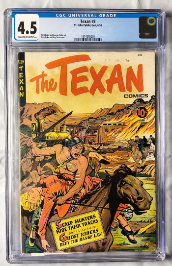 Image of The Texan #8 CGC 4.5
