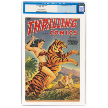 Image of Thrilling Comics #62 CGC 7.5