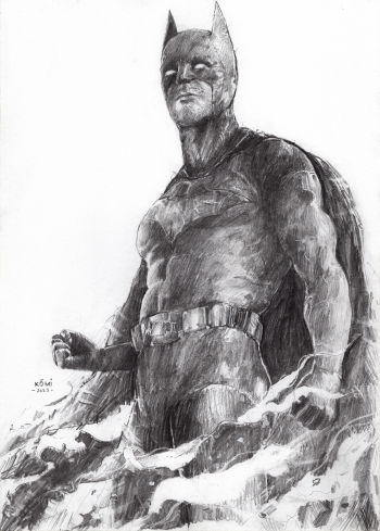 Image of The Batman Pinup by Mark Pica
