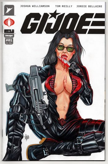 Image of GI Joe Baroness #1 Cover