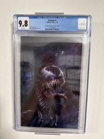 Image of Venom #1 CGC 9.8 Virgin Edition