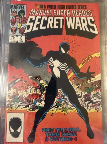 Image of Marvel Super Heroes Secret Wars #8 CGC 9.2