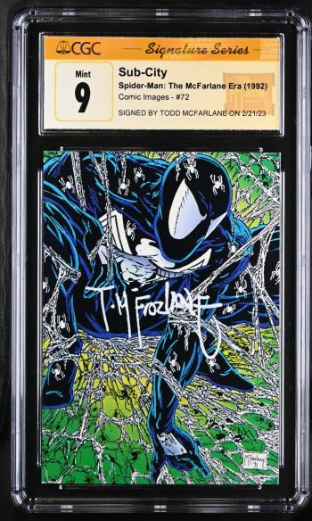Image of Spider-Man: The McFarlane Era #72 Signed by Todd McFarlane