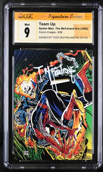 Image of Team Up #38 CGC 9 Signed by Todd McFarlane