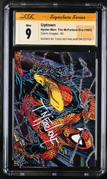 Image of Uptown #2 CGC 9 Signed by Todd Mcfarlane