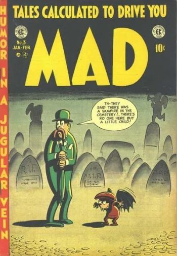 Image of Mad #3 CGC 1.8