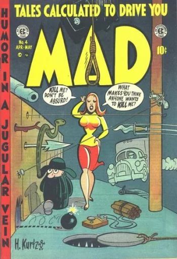 Image of Mad #4 CGC 2.0