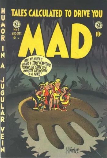 Image of Mad #6 CGC 3.5