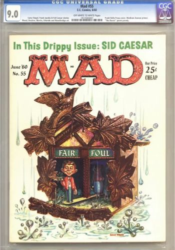 Image of Mad #55 CGC 9.0