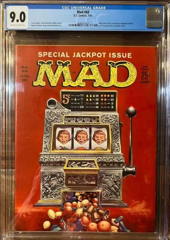 Image of Mad #64 CGC 9.0