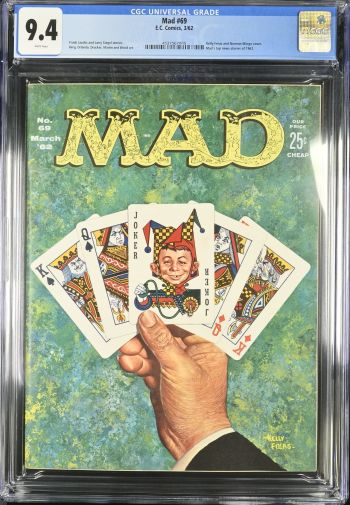 Image of Mad #69 CGC 9.4