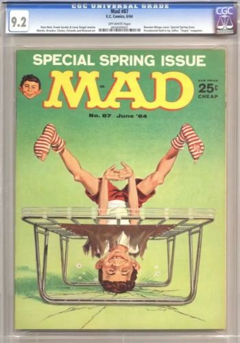 Image of Mad #87 CGC 9.2