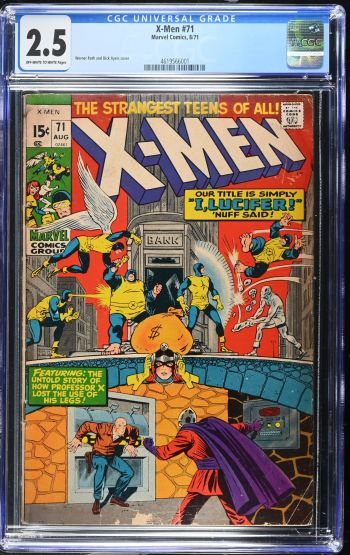 Image of X-Men #71 CGC 2.5