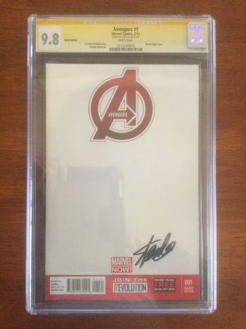 Image of Avengers #1 Sketch Edition CGC 9.8