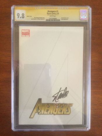 Image of Avengers #1 Sketch Edition CGC 9.8