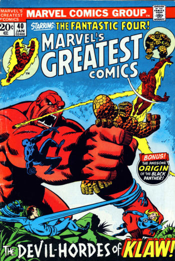 Image of Marvel's Greatest Comics #40 (1973) VF- 7.5
