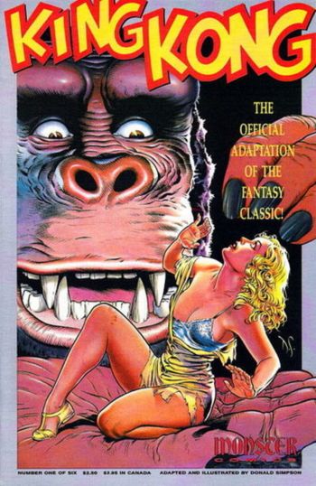 Image of King Kong #1 (1991) NM- 9.2