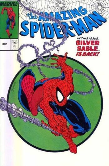Image of The Amazing Spider-Man #301 Marvel Legends Cover (1988) VF/NM 9.0