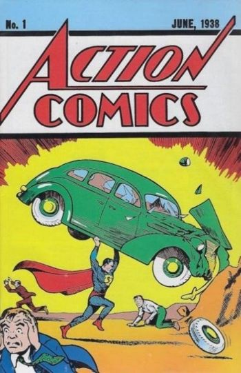 Image of Action Comics #1 Loot Crate Reprint Cover (2017) GD+ 2.5 Copy 2
