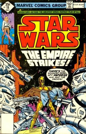 Image of Star Wars #18 Diamond Price Box Cover (1978) VF- 7.5