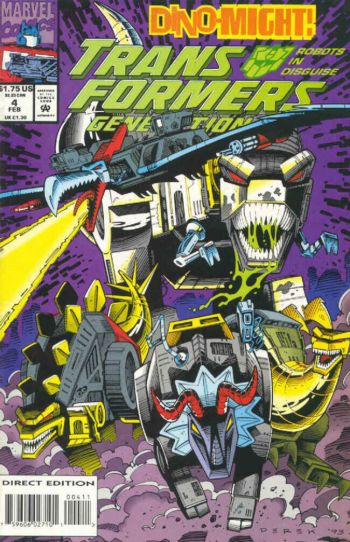 Image of Transformers: Generation 2 #4 (1994) NM- 9.2