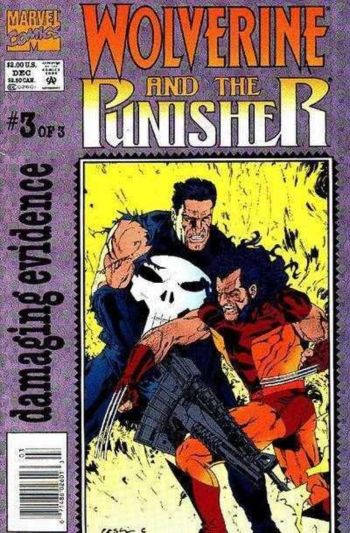 Image of Wolverine and the Punisher: Damaging Evidence #3 (1993) NM- 9.2