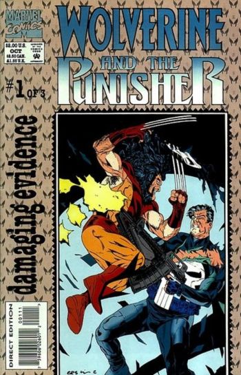 Image of Wolverine and the Punisher: Damaging Evidence #1 (1993) NM- 9.2