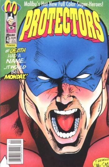 Image of Protectors #4 (1992) NM- 9.2