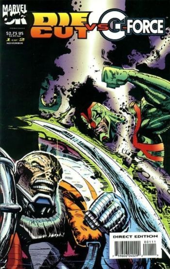 Image of Die-Cut Vs. G-Force #1 (1993) NM- 9.2