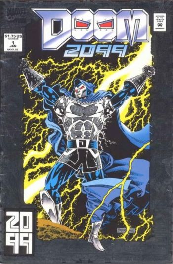 Image of Doom 2099 #1 Direct Edition (1992) NM- 9.2