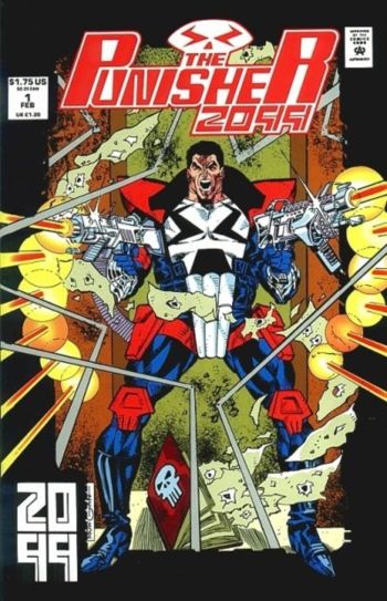 Image of Punisher 2099 #1 Direct Edition (1993) NM- 9.2