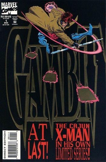 Image of Gambit #1 Direct Edition (1993) NM- 9.2