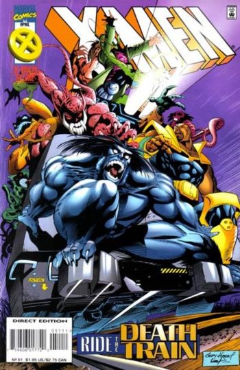 Image of X-Men #51 Direct Edition (1996) NM- 9.2