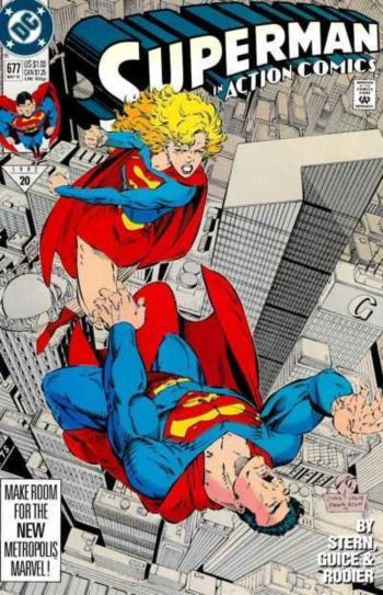 Image of Action Comics #677 (1992) NM- 9.2