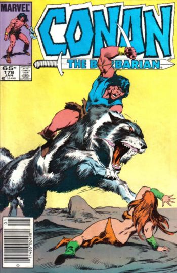 Image of Conan the Barbarian #178 Newsstand Edition (1985) VF/NM 9.0