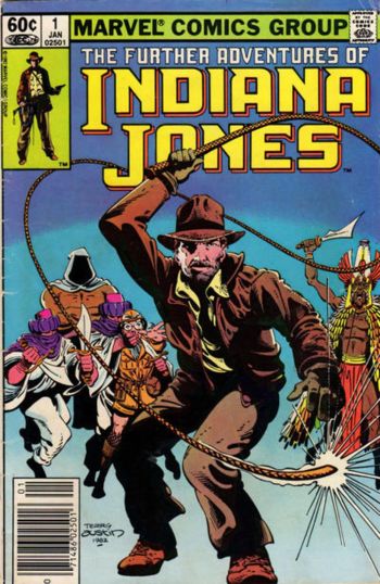 Image of The Further Adventures of Indiana Jones #1 Newsstand Edition (1982) VF/NM 9.0
