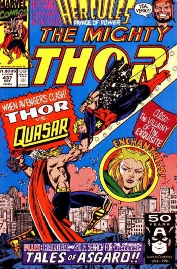 Image of The Mighty Thor #437 (1991) NM- 9.2