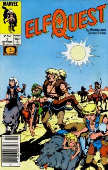 Image of ElfQuest #2 Newsstand Edition (1985) VF/NM 9.0