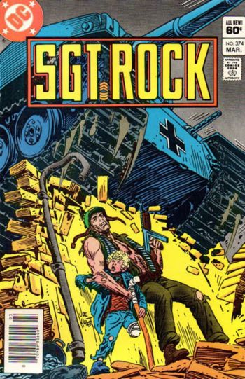 Image of Sgt. Rock #374 Newsstand Edition (1983) VF/NM 9.0