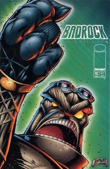 Image of Badrock #1 Cover C (1995) NM- 9.2